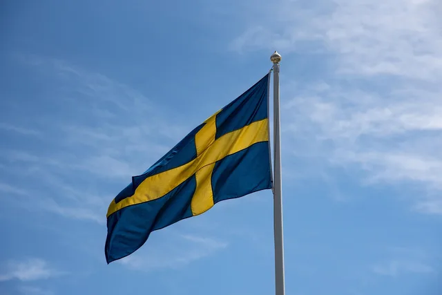 the swedish flag, sweden, blue and yellow, national day, 6 june, nature, midsummer, summer party, summer, blue sky, solar. Uppsägning och a-kassa: uppsägningstid, giltiga skäl och avstängning