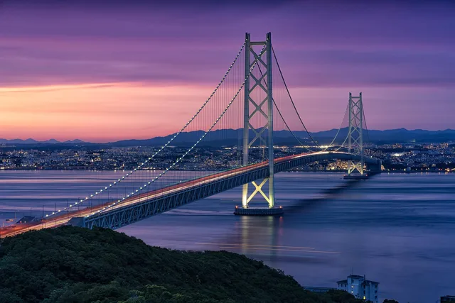 landskap, kväll, den akashi-kaikyo-bron, suspension bridge, belysning, locus of light, stadens ljus, arkitektur, seto innanhav, japan, japan, japan, japan, japan, japan. Vad gäller vid diskriminering i arbetslivet?